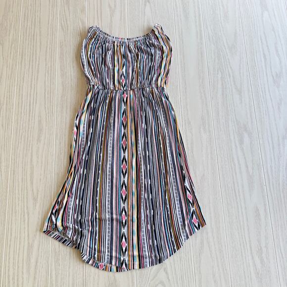 Ocean Drive Women’s Multicolor Striped Strapless Minidress XS/S - Picture 4 of 5